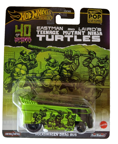 Hot wheels premium mtant ninja - wheels,
